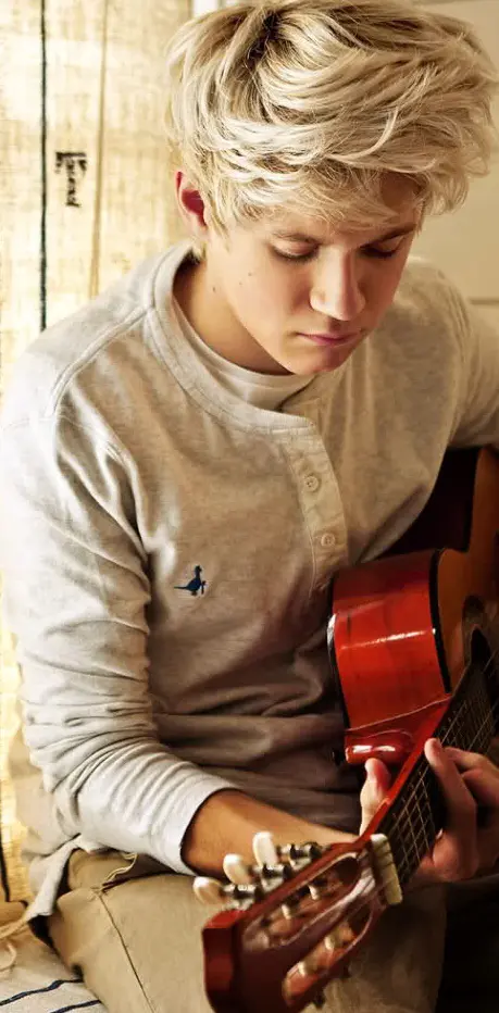 Niall Playing Guitar