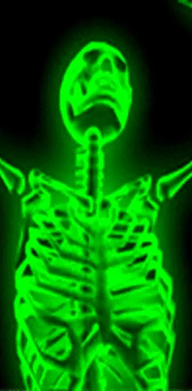 Green Skeleton