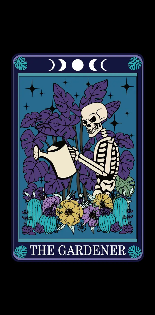 Gardener tarot card