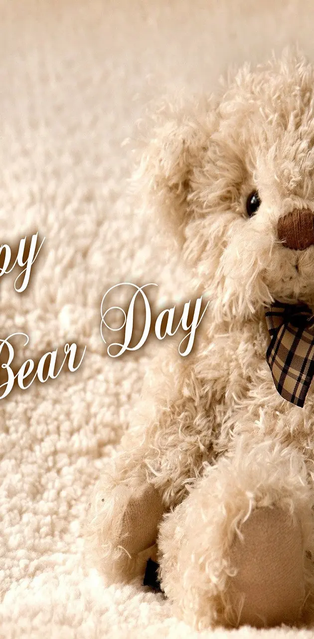 Happy teddy bear day