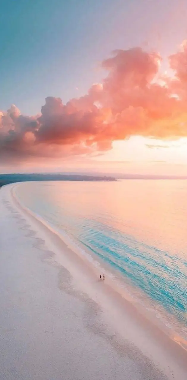 Australia beach sunset