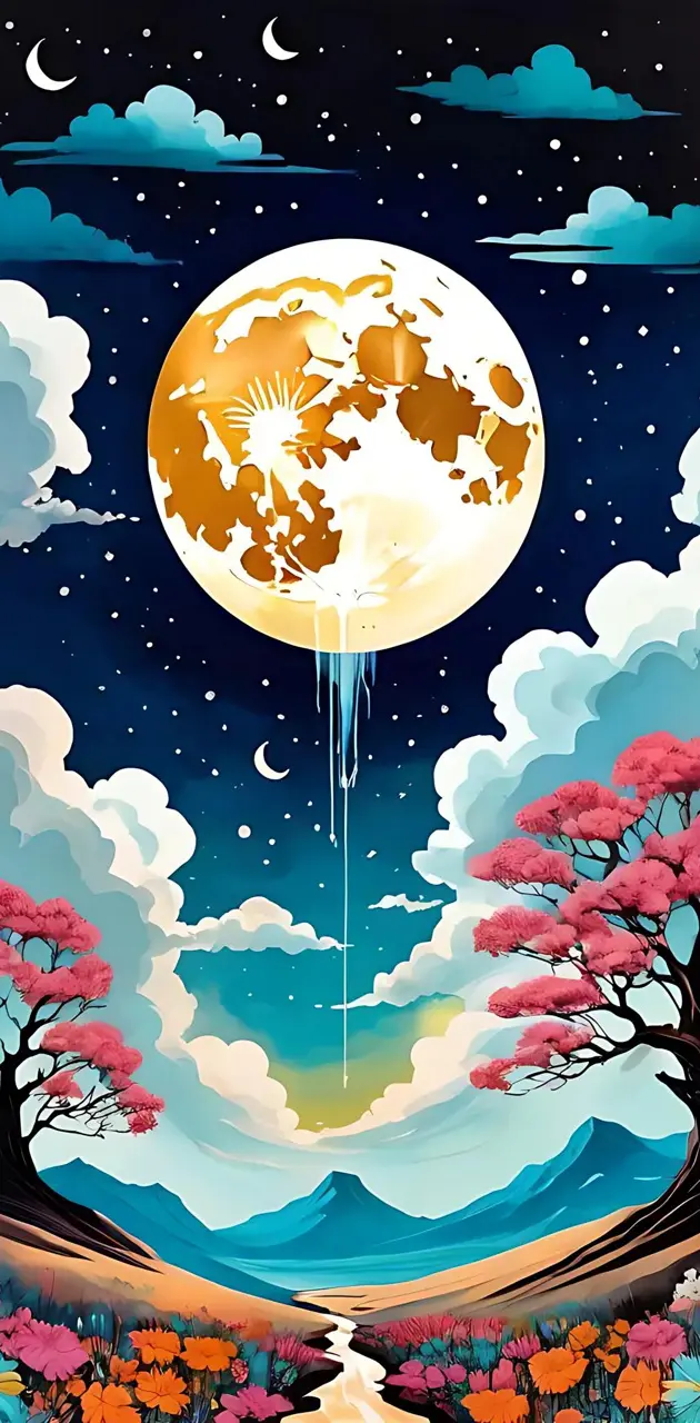 Tarot moon