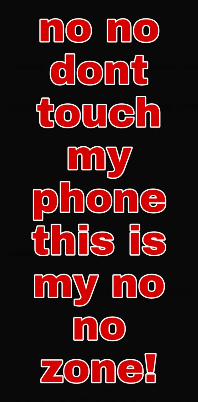 No no phone