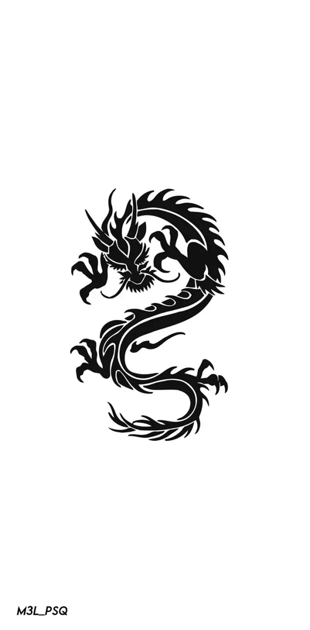 Japan Dragon Black