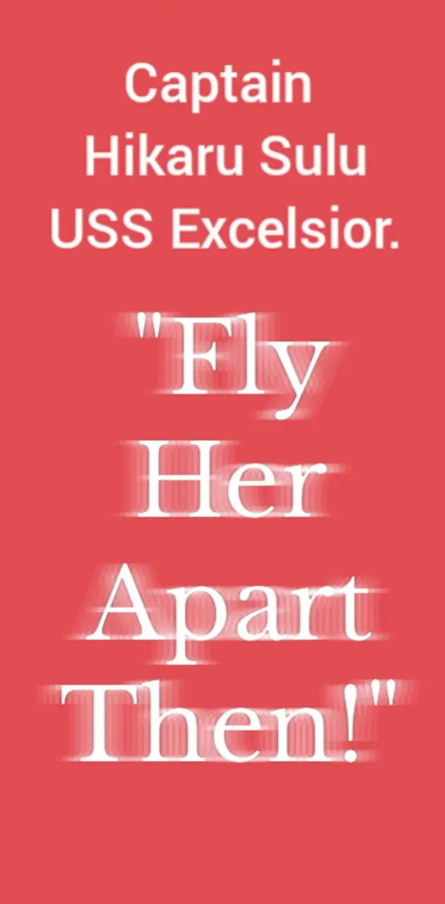 Fly Her apart
