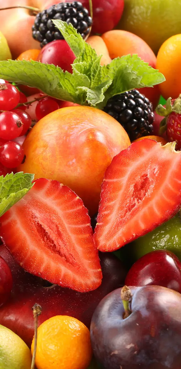 colores y frutas