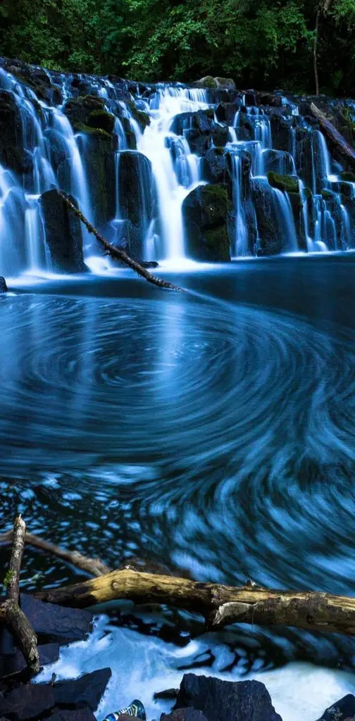 Waterfall Blue