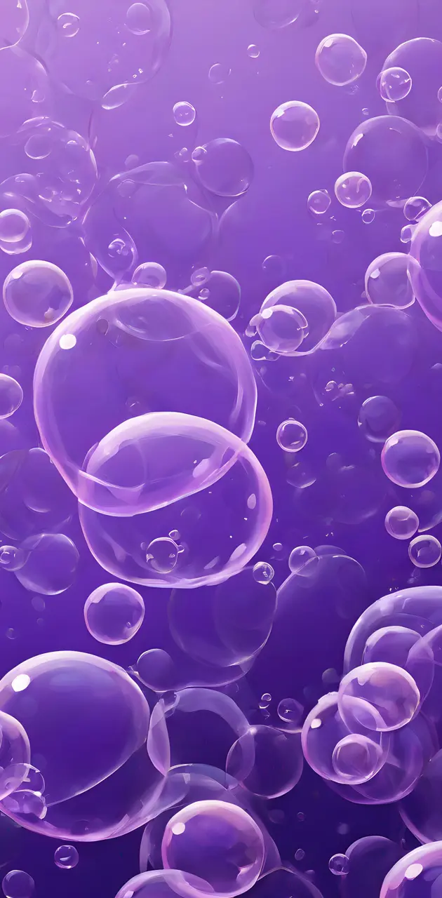 Purple bubbles