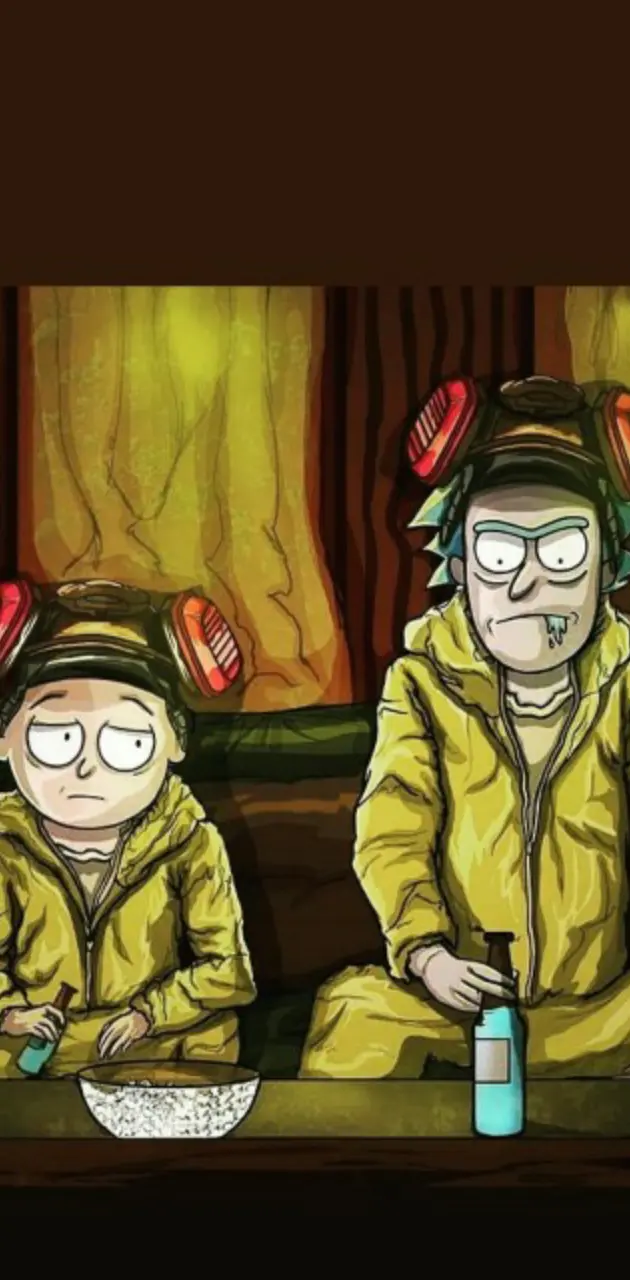 Download Rick And Morty Breaking Bad Wallpapers Wallpaper