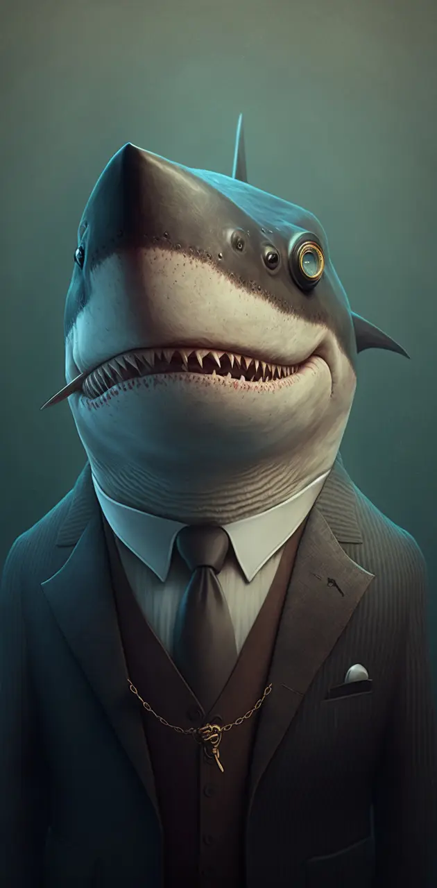 Shark gentleman 