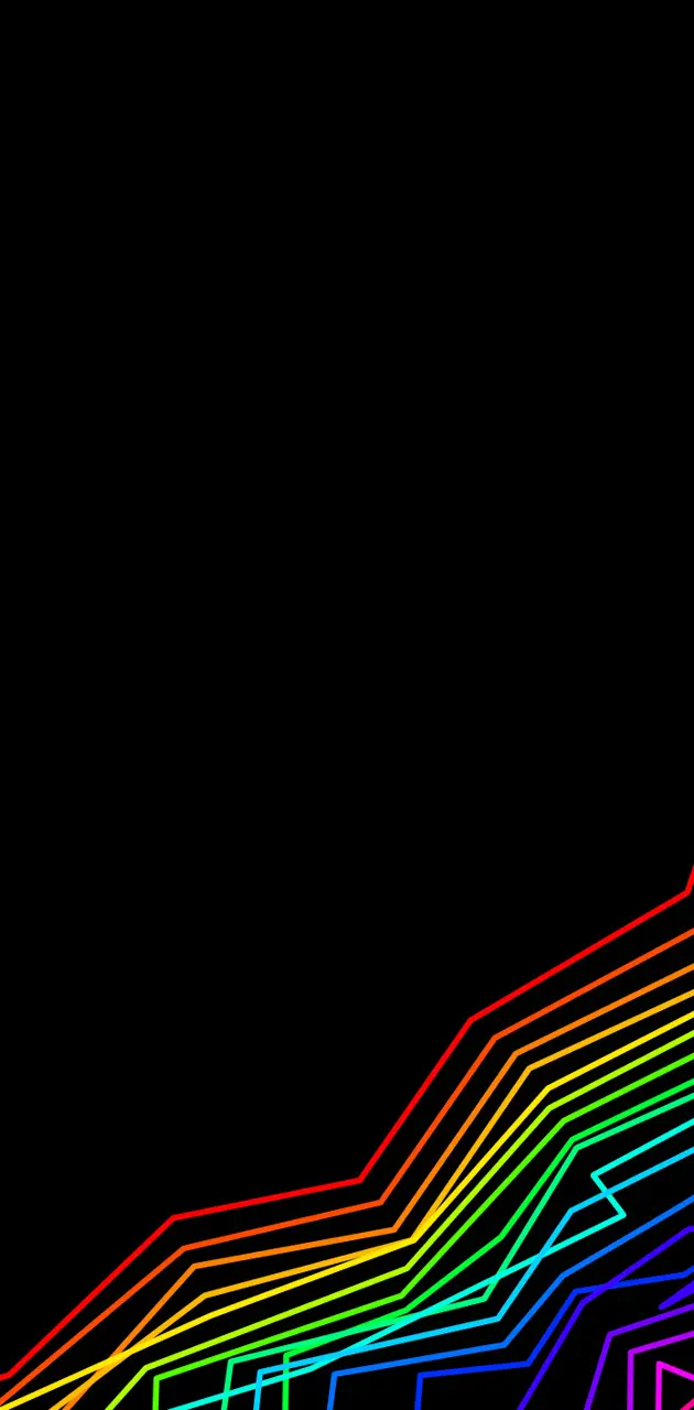 minimal line rainbow