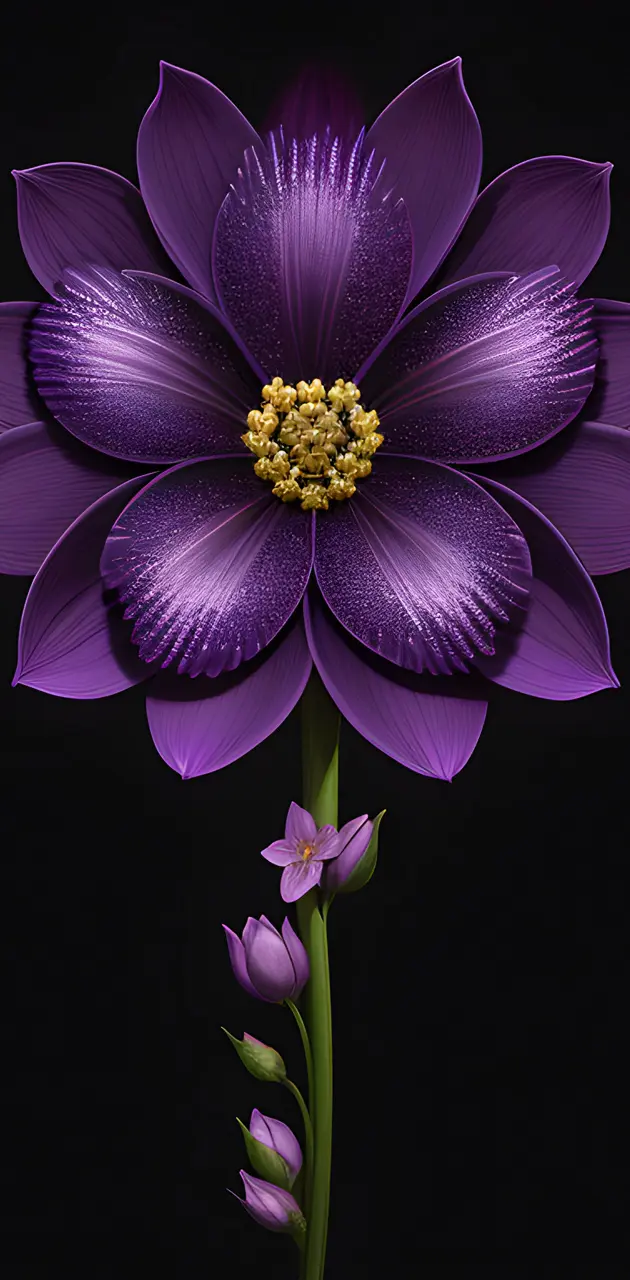 Dark Purple Bloom