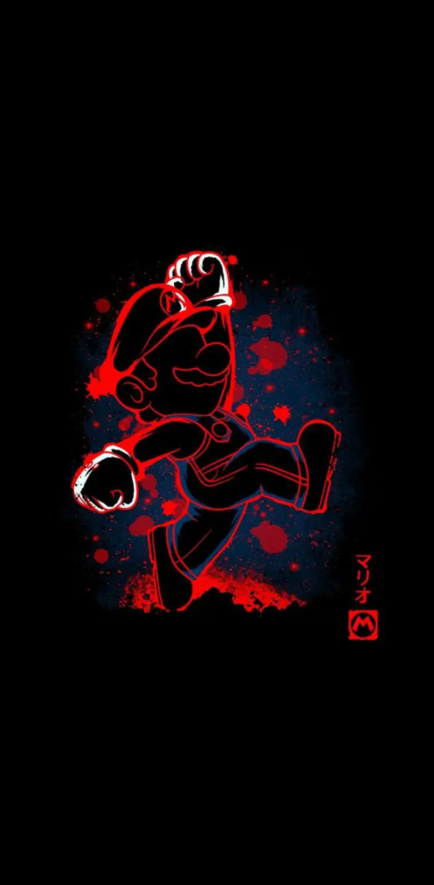 AMOLED Mario wallpaper by Xwalls - Download on ZEDGE™ | acd3