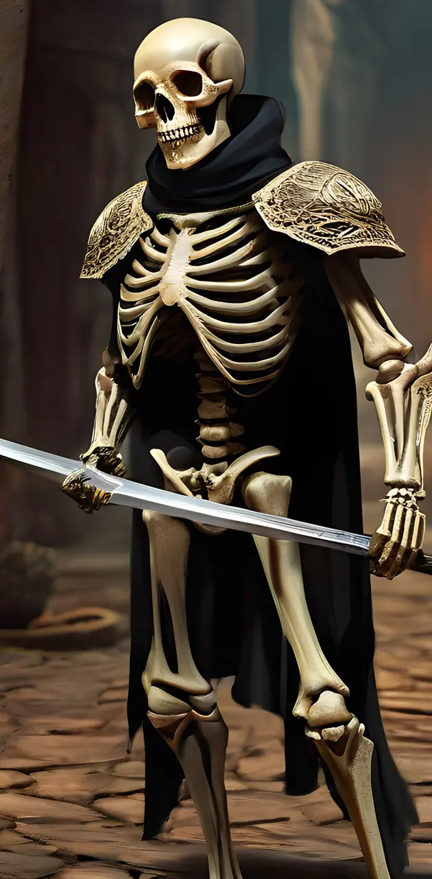 warrior skeleton