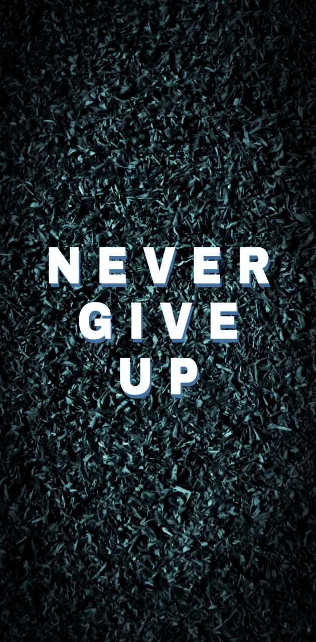 never give up wallpaper for mobile