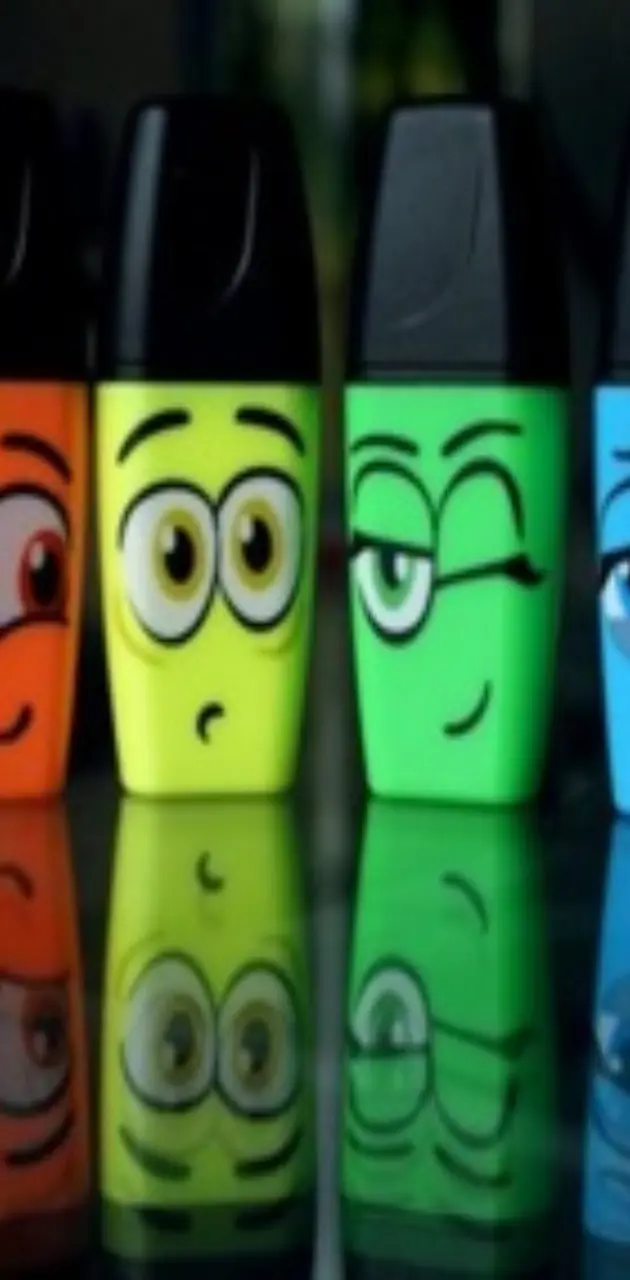 Smiley Highlighters