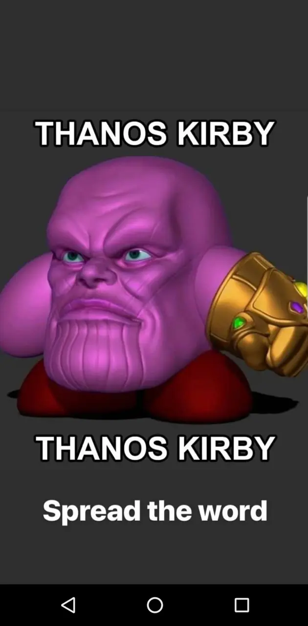 Thanos kirby