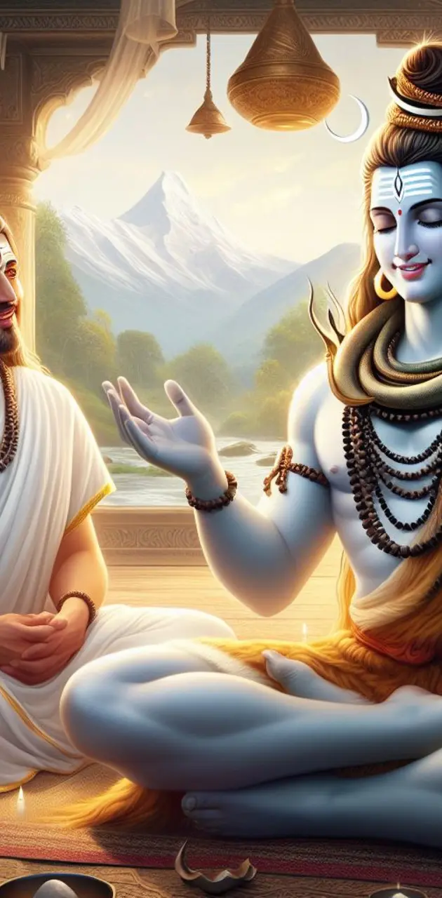 Lord Shiva blessing