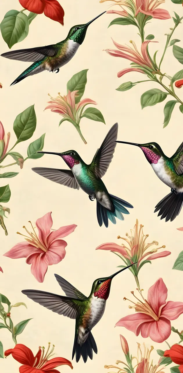 hummingbirds background