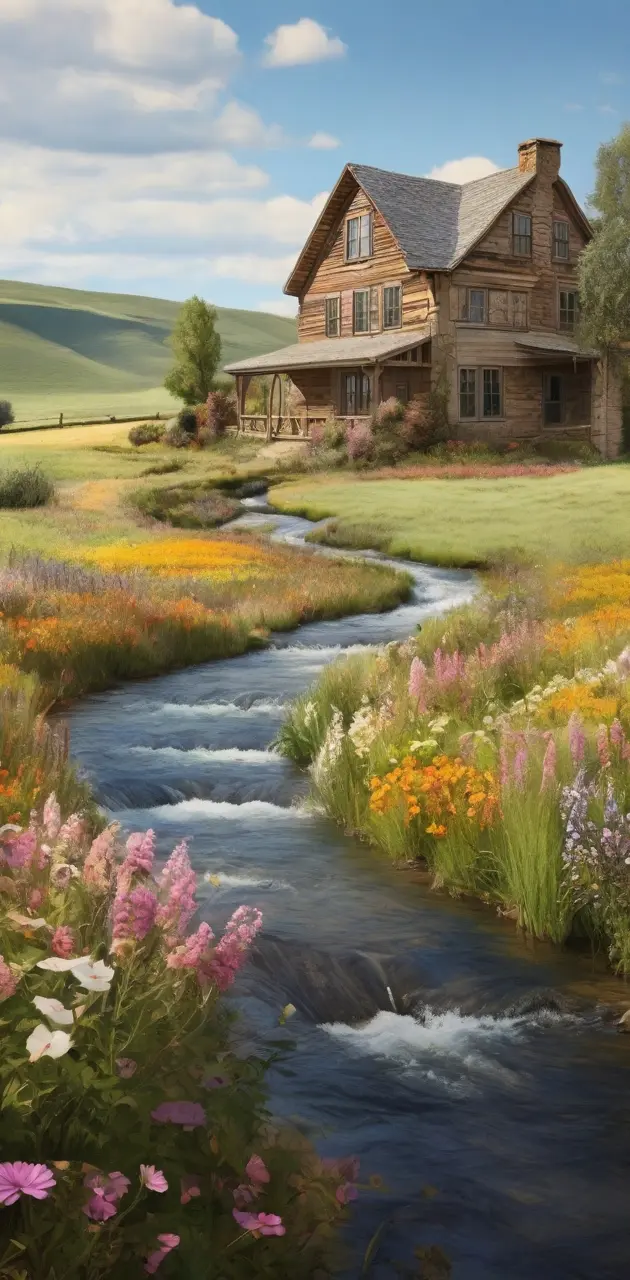 "Farmhouse Serenity": 