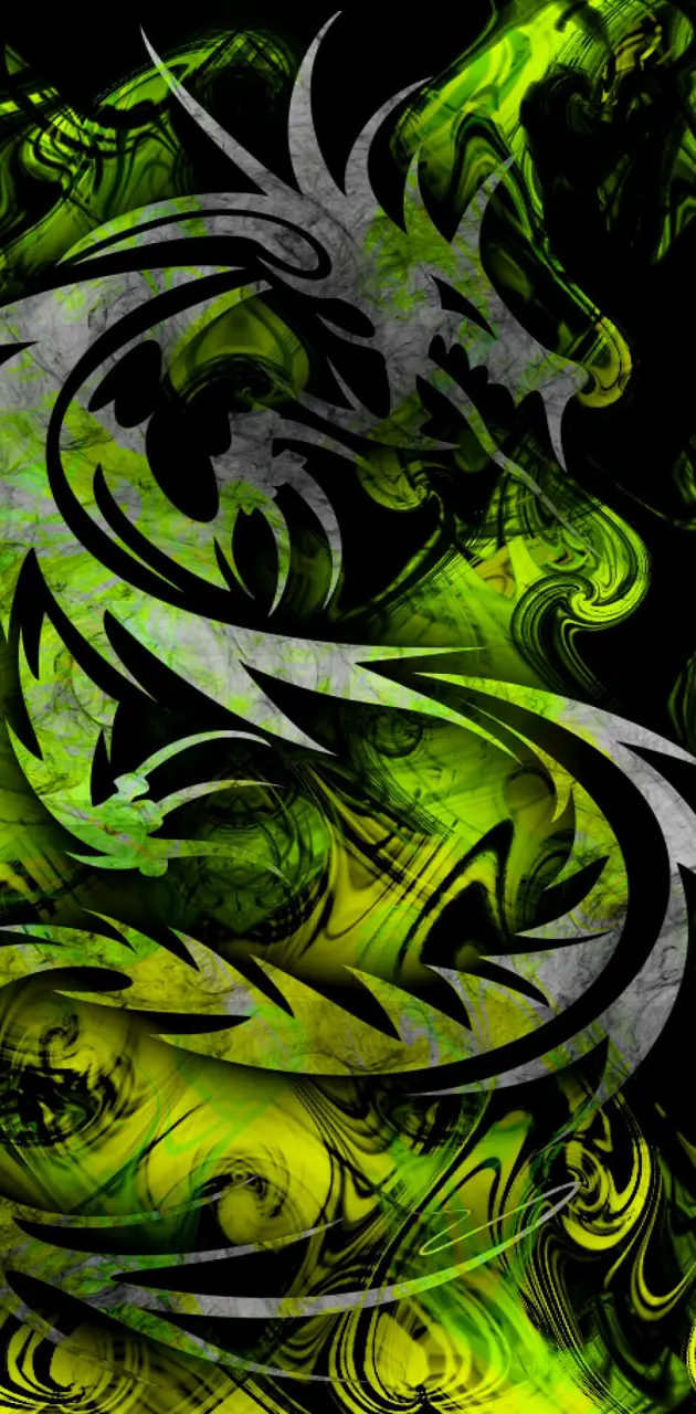 cool abstract dragon wallpaper