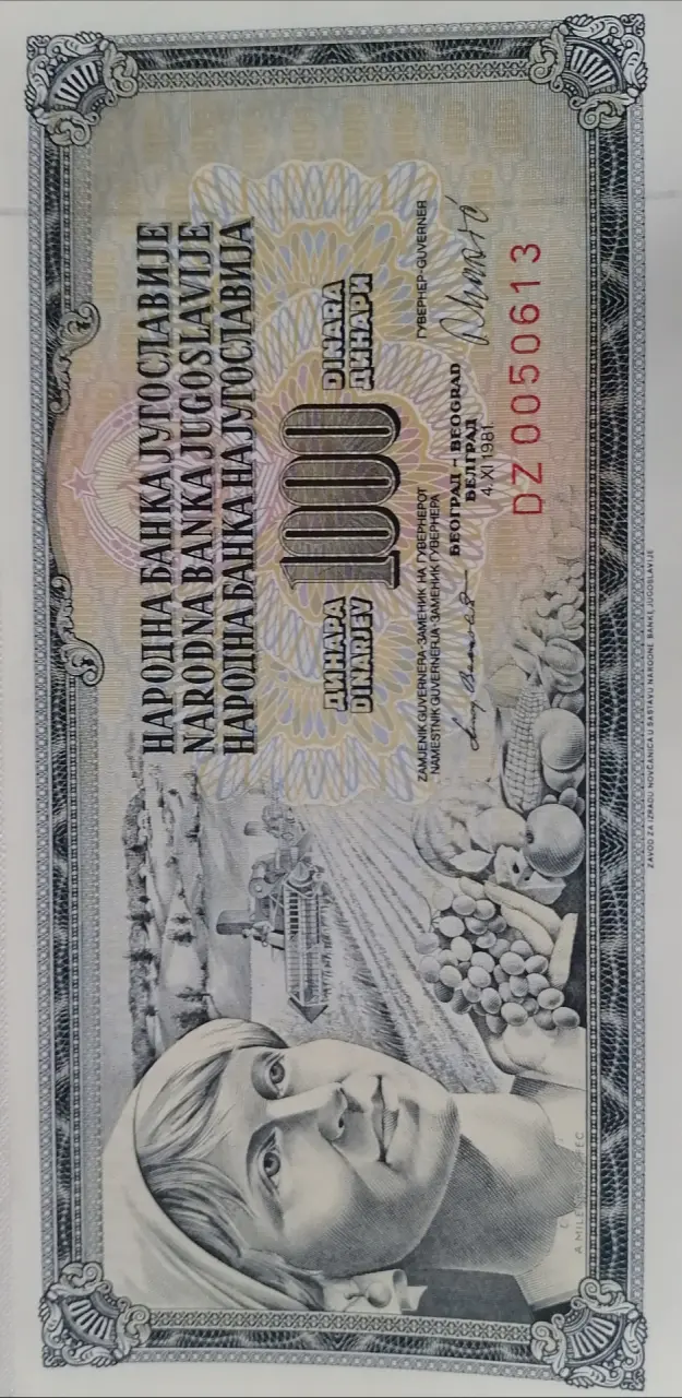 Jugoslavija currency