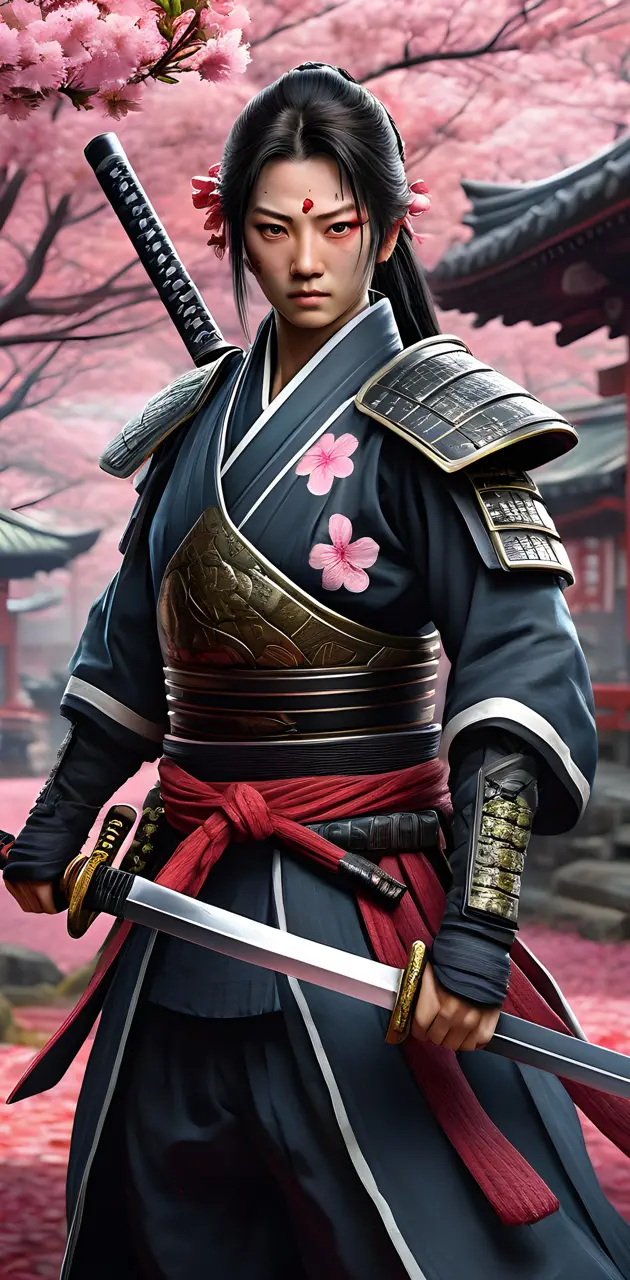 Japanese woman samurai