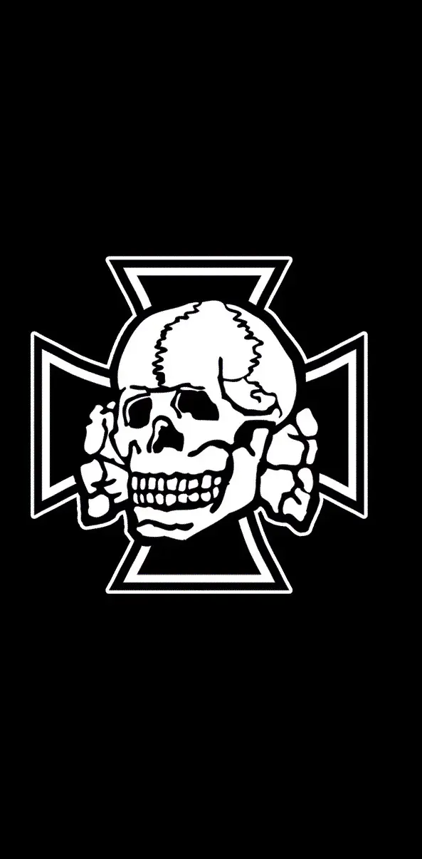 Iron Cross Skull