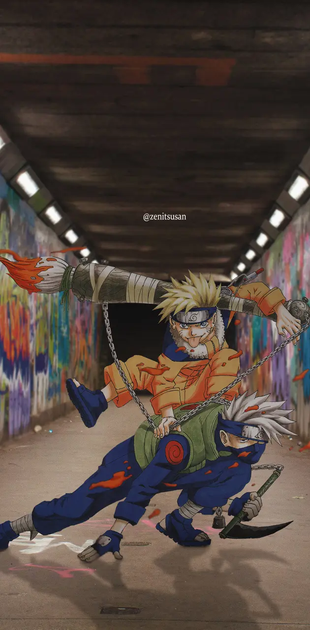 Naruto and Kakachi