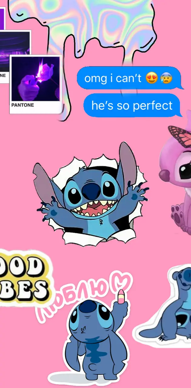 Kawaii stitch wallpaper by AestheticThings - Download on ZEDGE™