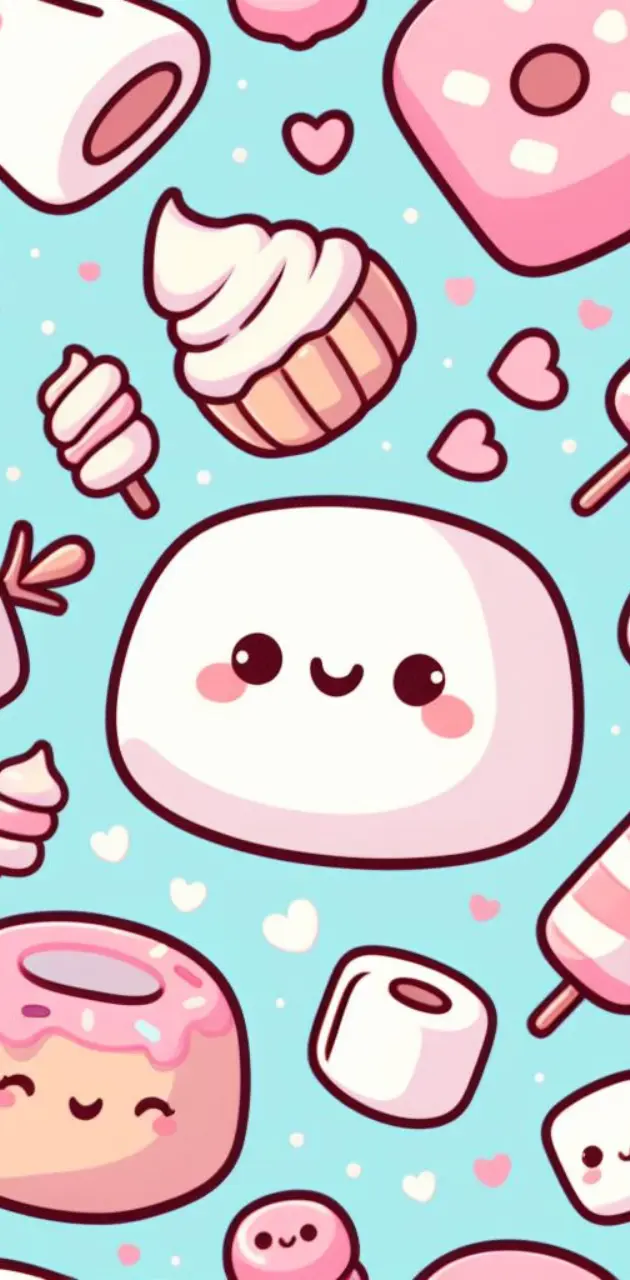 marshmallows cute3