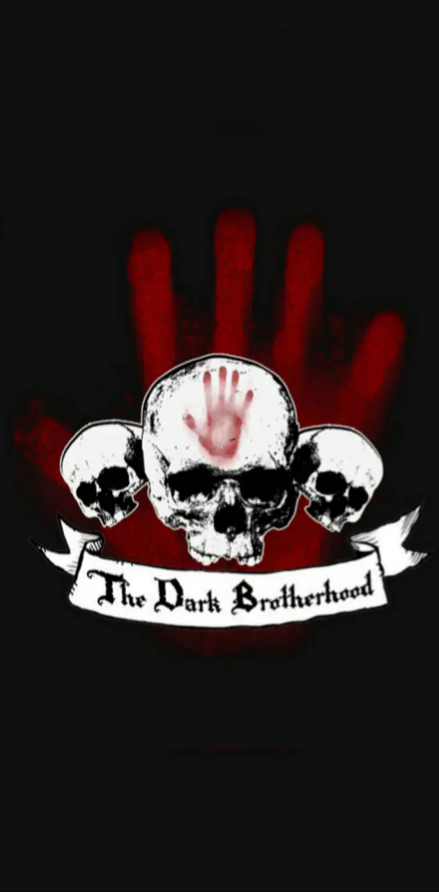 dark brotherhood symbol skull