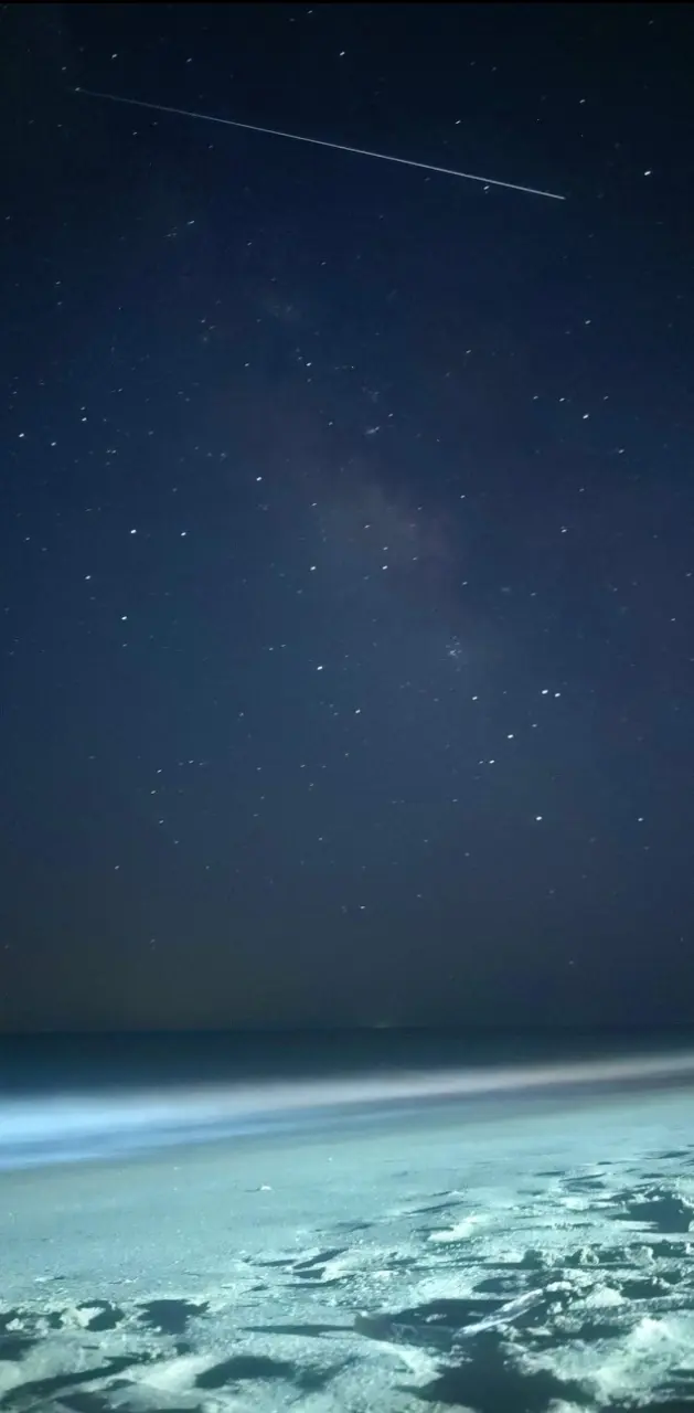 Milky Way in the sea
