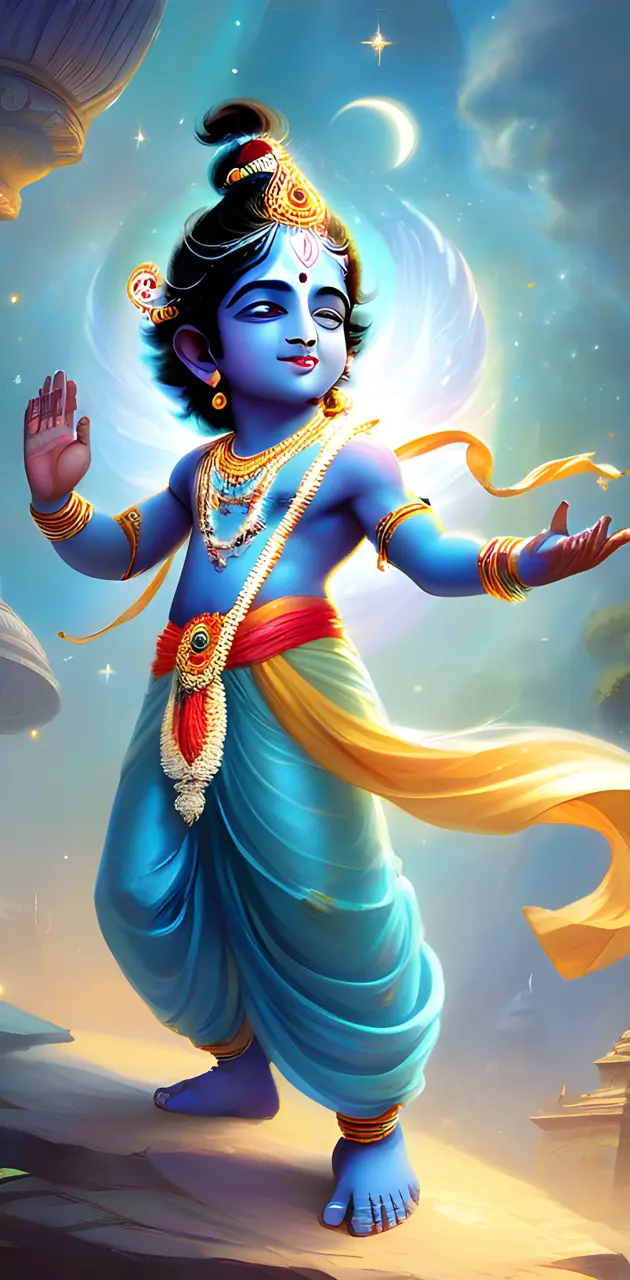 Krishna, god, lord Krishna, Little krishna, colourful