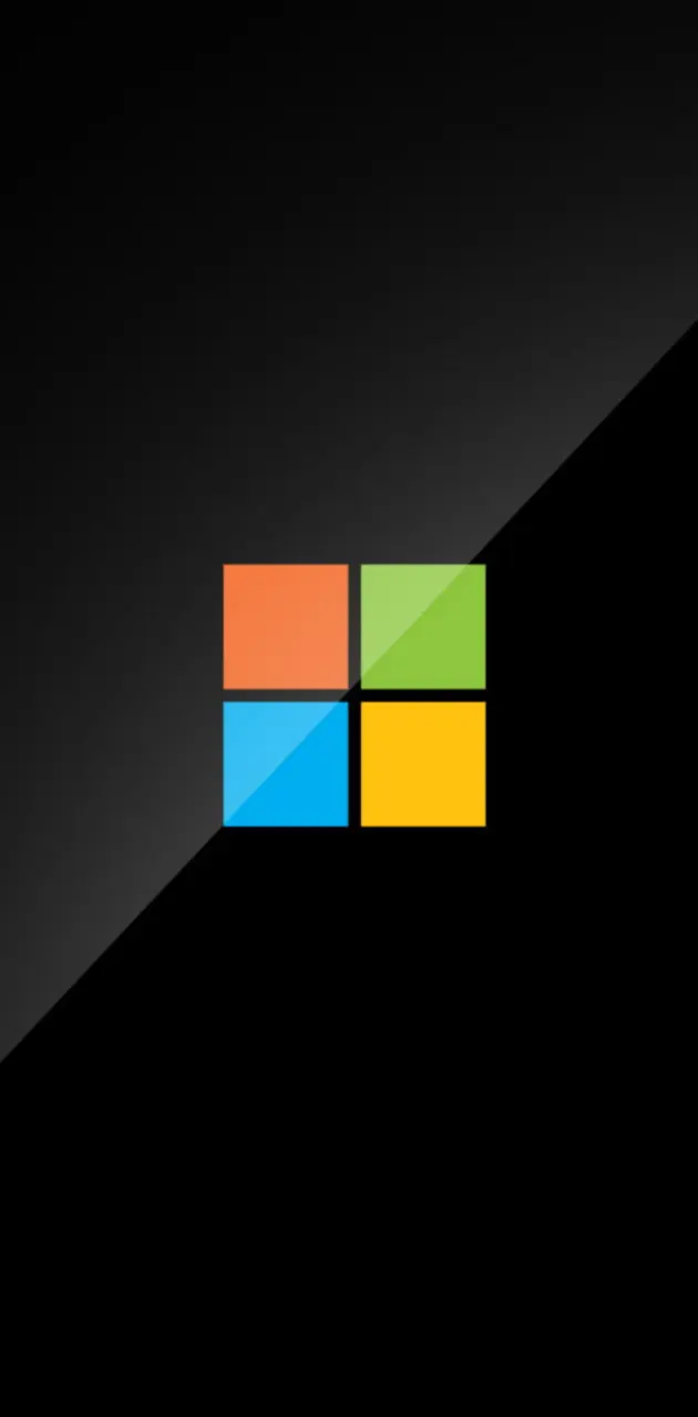 Microsoft logo black