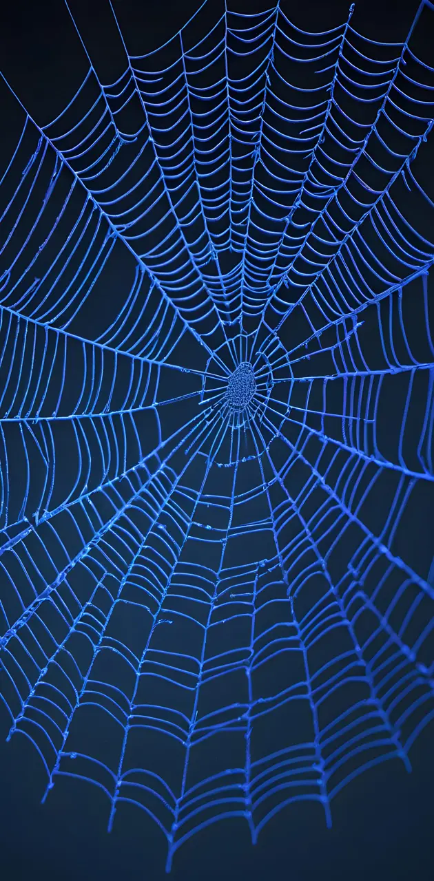 blue web