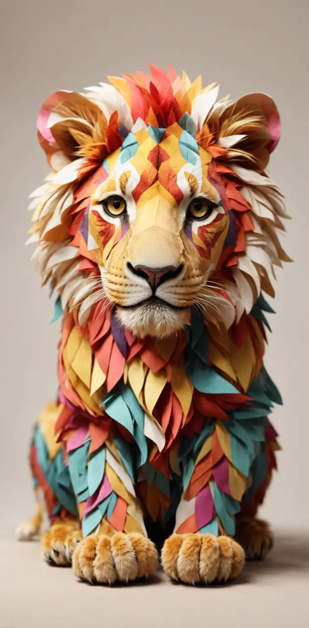 Colorful Lion 