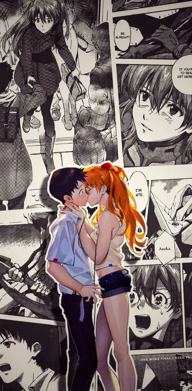 Asuka y Shinji
