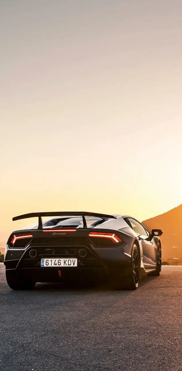 Lambo with a view