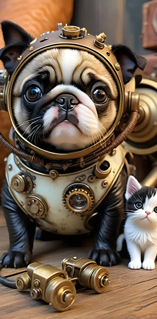 pugs in space