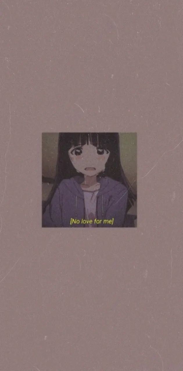 sad and lonely anime girl