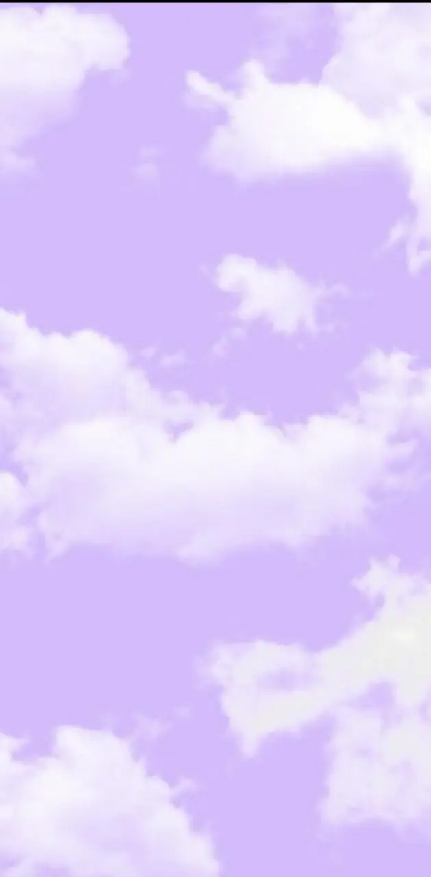 Pastel purple clouds