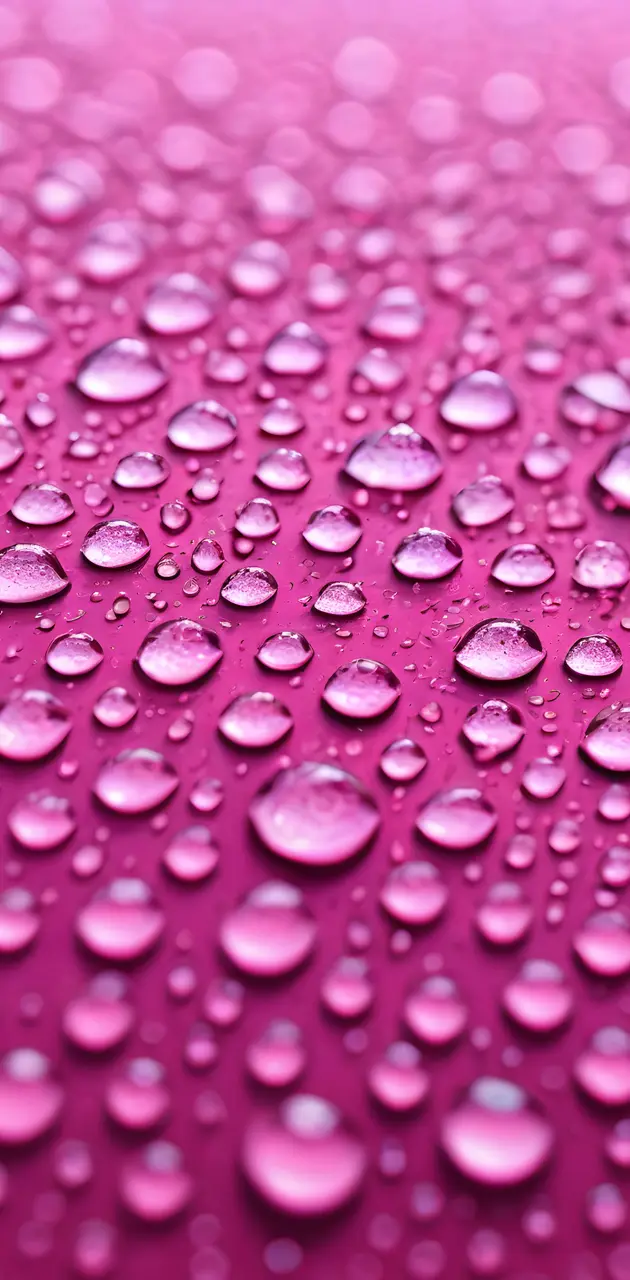 a close up of water drops