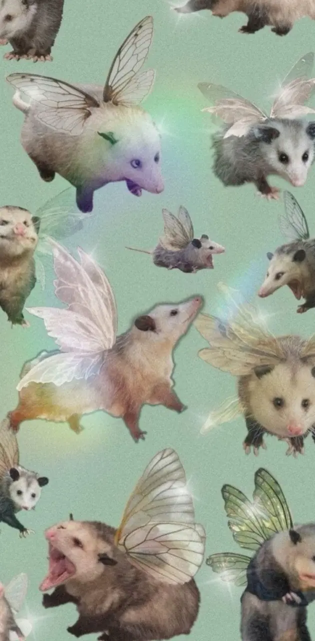 Possum Fairy Wallpaper