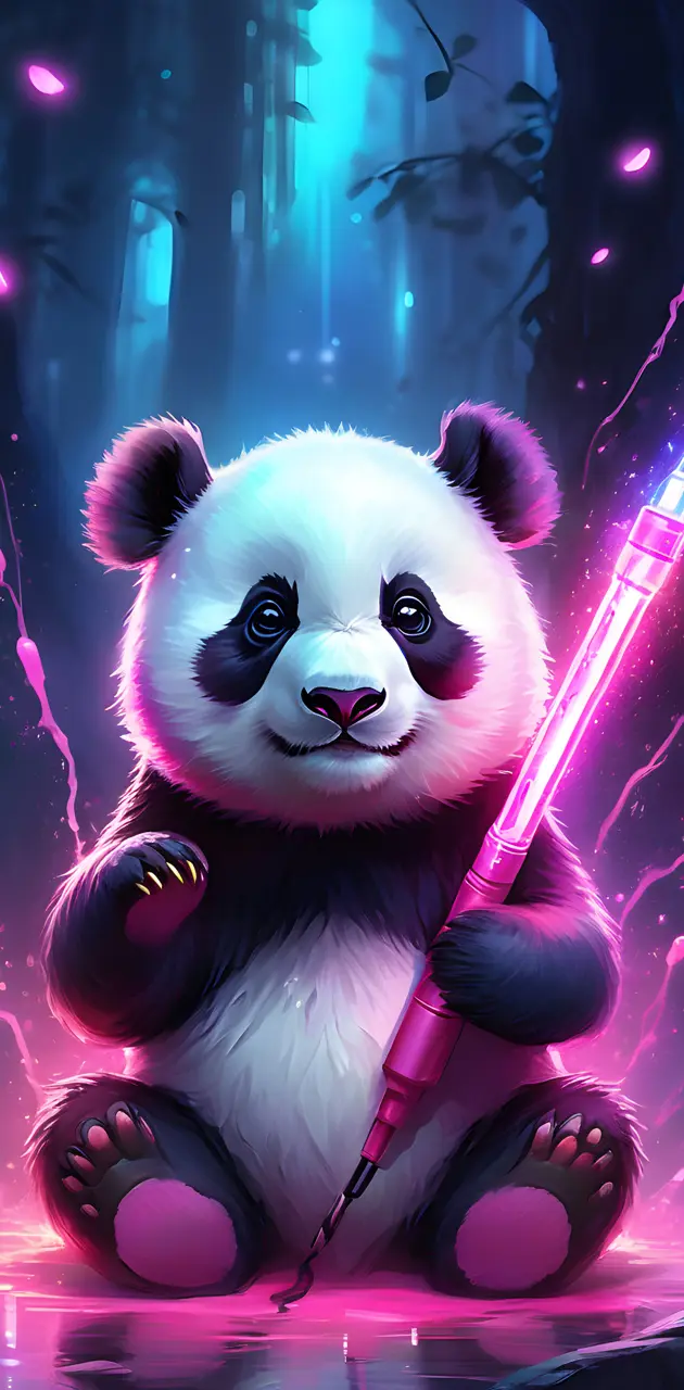 Flashy Panda