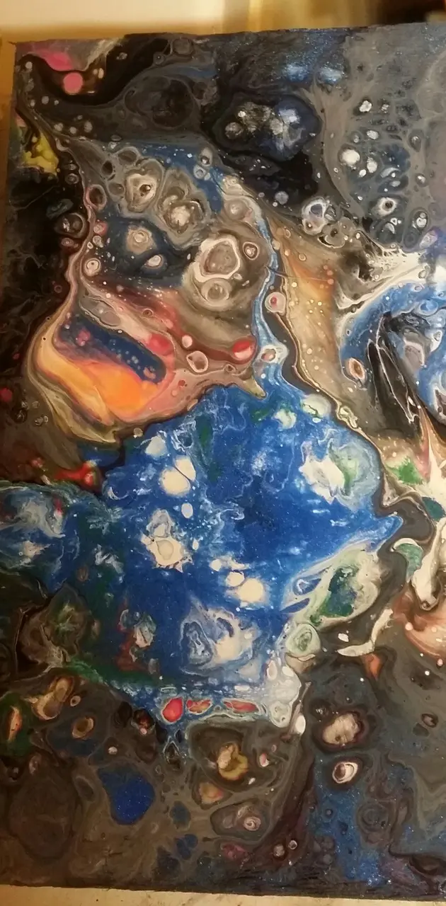 Acrylic pour