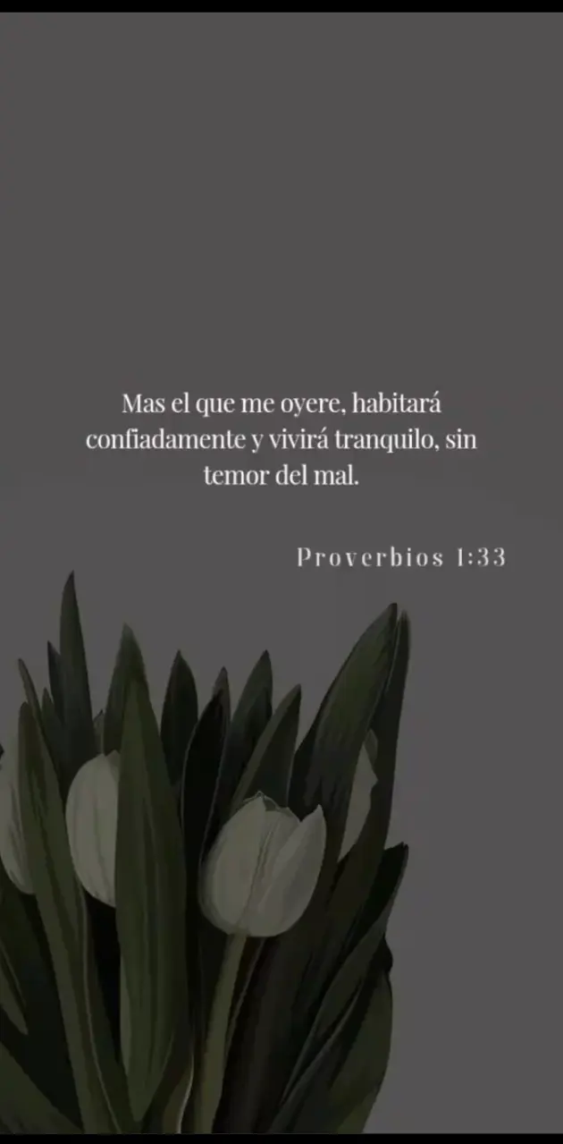 Porvervios 1:33