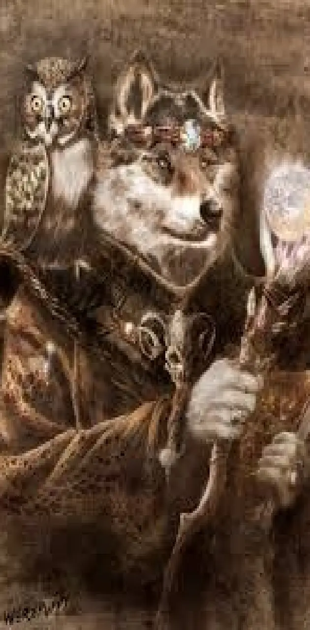 Wolf druid