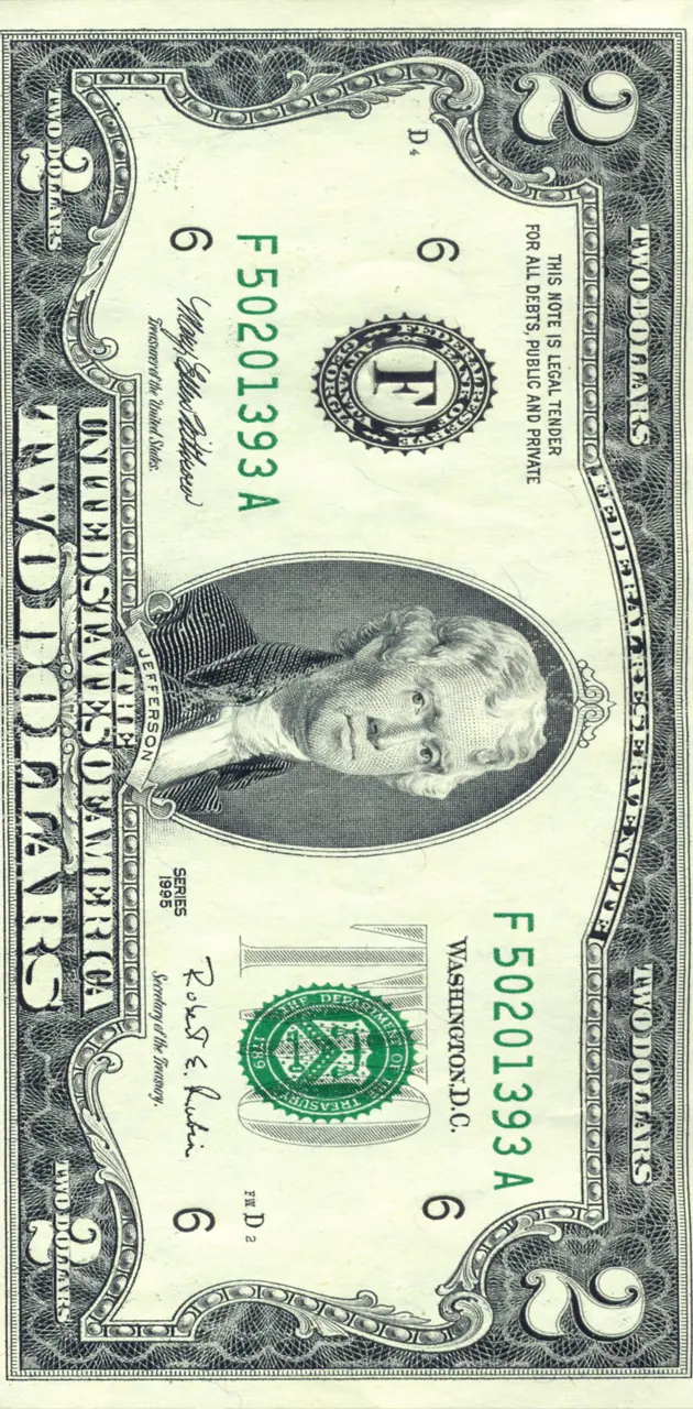 2 Dollar Bill
