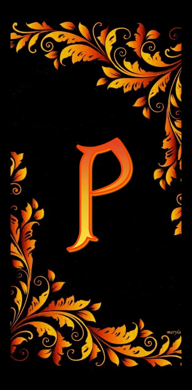 p letter wallpaper